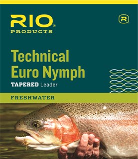 RIO Technical Euro Nymph leader w/ tippet ring 14ft - Sportinglife Turangi 